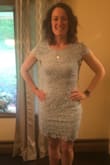Wore this to a summer wedding. The blue color was great with a spray tan! I received many compliments. I felt the right amount of classy and sexy. - Sarah C.