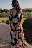 Everyone loved this dress. Perfect for a spring wedding. If you are busty up top, get ready for the stares. The dress is beautiful and long, breezy, and kept me cool during an outdoor wedding in TX. Plan on wearing some higher heels, because it'll pile up on the ground if you don't. - Erika O.