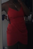 Being a medium size girl with a large chest has its downsides and I was super scared ordering this dress because I wasn't sure how it would look on me. But I love it. I ordered it as a homecoming dress!! Only thing is it's a little tight but it is a bodycon dress so its fine. Also any girls trying to hide a food baby or a lil tummy this dress is perfect!! - Makenzie D.