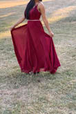 I wore this dress on my friends wedding day. I look so fabulous.  My friends asked  me where I bought it, I told them the site Lulus.com, they said my dress is really beautiful and fit really well, and it was made of really good quality. I will wear it again. Thank you Lulus.com - Rosalinda G.