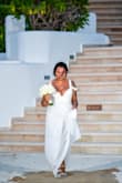 I wore this when I eloped in Cancun, and it was just perfect for the occasion! I got so many compliments on it, and it was lightweight enough for me not to be too hot!
I did get adjustments done to the straps, and I got the back of the dress revised! Overall 10/10! - Briana P.