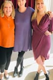 I wore this dress to a celebration of life ceremony where we all planned to wear purple. I loved it, it is super comfortable, and has some nice style touches that make it really cute along with the comfort! - Molly O.