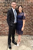 Wore this to a September black tie optional wedding and it was perfect! I felt so beautiful in it. Classy and sexy with the cutouts. Paired it with rose gold rhinestone earrings and bracelet from Lulus. Such high quality and navy was the perfect color for this event. - Delaney L.