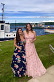 Wore this to a wedding. Great fit, runs true to size, a little long. I'm 5'8 and wore 2 inch heels and at that point it was good fit - Elizabeth B.