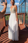 I bought this dress to wear for my beach theme wedding and love it got so many compliments - Similan L.