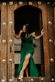 The dress fit like a glove and the material was soft on my skin. It was perfect for our pre-wedding photo session. I wish they had this dress in yellow and in black! - Tatiana