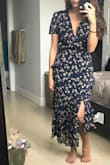 Love the dress!!! Too tight around arms but I think I can deal with it for a day out. Unfortunately I'm not very well endowed and this happens often, the breast region is very loose... I will have to take it in on the chest (or pin it). Other than that, beautiful. - Nina G.
