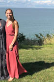 I wore this to a wedding and it was absolutely perfect! - Sage A.