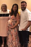 I purchased this dress to wear to my baby shower. I'm typically a L so I sized up to XL and it fit great! It was heavily lined so I didn't need to wear a bra. Loved the sleeve details. - Katelyn G.