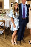 LOVED! I was the bride to be and I loved these shoes for my rehearsal dinner night! It took a few wears to break the back in so I suggest first few wears to wear a bandaid on both of your Achilles under the ankle strap, but now I wear them with no issues, super comfy! I got compliments all night long. Did not make my plantar fasciitis act up like most heels - Caroline C.