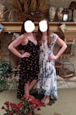 I loved this dress. It did run a bit large on me, but tying the belt tight helped for the most part. I got so many compliments and felt like a bride to be in this dress! I highly recommend it! - Meghan K.