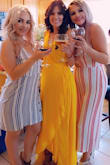 I wear this dress for my 39 birthday and I love it !! I was the life of the party. Great fabric and bright colors - Yery Q.