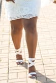 These shoes look perfect with my dress got lots of compliments and they were very comfortable - Helen R.