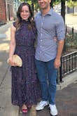 This dress is perfection! I cannot explain how much I love this. I bought this to celebrate my anniversary with my boyfriend. The colors are stunning. I will try to include two photos. The stock photos are great but don't do the pattern and colors justice. This fit me in all the right places. The dress is fitting but flowy in other areas, so I felt like I could eat and drink all night and still look slender. It was incredibly comfortable. I wore this on a hot day but you could definitely wear this to transition into fall. I am 5'2" so this does hit at my ankles. That's just what I wanted but it would differ depending on your height. This is the best dress I have in my closet. I can't wait to wear it again. Thank you, Lulu's! - Kathryn G.