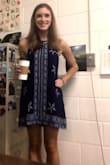 I love this dress! It's the perfect length for dressing up or down! - Natalie W.