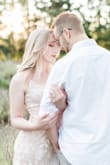 I purchased this for engagement photos, and I am so glad I did! The photos turned out perfectly, and the dress fit so well! It is long though. I didn't have time to get it hemmed so I threw on some heels and it went perfect! - Sabrina W.