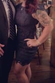 I was very unsure how this would fit. It was perfect. Fit like a glove and the material was great, not too stiff and not too stretchy. I had so many compliments from the night and even people reached out on social media to ask where I bought the dress. - Jamie D.