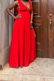 I loved everything about this dress. From it's perfect cut that covered my body to the long length of the dress. I received many compliments on the dress. Perfect for a summer or winter wedding! - Llewingtina K.