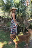 The slits on the legs run far up the leg, which looks fantastic but also lets your legs breath. I would buy 20 more of these in different patterns if I could. - Samantha B.