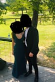 A little long but again I'm only 5'2" I had it tailored and it fit like a glove! - Laryssa C.