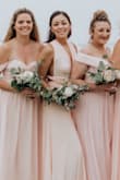 This is such a flattering and COMFORTABLE dress. There are literally 19372828 different ways to wear the straps, regardless of your shape you can find a fabulous way to wear this dress. I truly mean it when I say it's basically like wearing pajamas it's so cozy. Love it! - Andrea I.