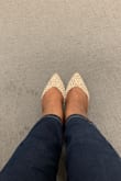 Shoes runs small and narrow. I normally wear a 8 1/2 I bought a 9. Shoe not comfortable. - Sonia D.