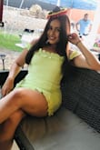This dress hugged my curves in all the right places. The color was perfect for the fiesta themed party. Its stretchy so my booty fits, I will for sure be wearing it again. - Marleni R.