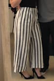 Love these pants! I'm more of a muscular build. So my legs and butt are bigger and my waist is smaller. I got a large thinking when I put them on I wouldn't be able to get them over my legs. They fit my legs well but a little bigger in the waist. I think I should have gone with my true size of a medium instead of a large. I do love the pants thought! - Talyah I.