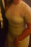 This dress was super comfortable, it was stretchy and didn't ride up while I was dancing. I got so many compliments I can't wait to wear it again. - Silvana C.