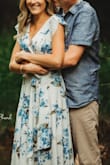 Absolutely stunning dress! I love the high low effect. Would be perfect to wear to bridal shower or summer wedding. - Elaina M.