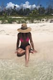 Love love love this hat I wore it the entire week in Cuba both in the ocean and in the pool. - Erin U.