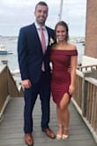 This dress is elegant yet still fits like a glove. The fabric is thick enough that it's going to be flattering on any body type. I'm usually between an XS and S, I got a S in this and it fit perfectly. Would repurchase! - Madeline P.