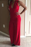 I'm usually a tight small. This jumpsuit was huge! I didn't love it when I tried it on but I gave it a chance as returns from Canada aren't worth it. I should have gotten an extra small. It was big all over and the crotch was very low as I probably have a shorter torso? The length was perfect for my legs however which was great! My least favorite jumpsuit I ordered but still passable. I wore it to a September wedding and got lots of compliments even though the fit was off. - Shea B.