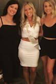 Very cute! Got this for my bachelorette party. Lots of compliments on this. You'll need nude underwear, the bottom was a little see-thru. I ordered a medium was a little big on me. Would definitely recommend. - Michelle H.