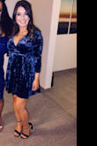 Diamond ball was my work party 2018 Christmas party I always go for a dress theme and this one exceeded my expectations !! It fit perfectly was just the right height and showed a little cleavage but not too much. - Jamie M.