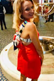 Bought this for a cruise to Mexico and it was perfect! A bit tricky to figure out how to tie the bow, but once I did it was adorable! I am going to get a backless/strapless bra next time I wear it because just a regular strapless bra didn't really work. - Melissa S.
