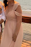 Love this dress. I was a bridesmaid with it and the bride asked for candy colors so the color was perfect. And it fits true to size. I ordered a S one and was perfect on my body. - CecÃlia B.
