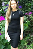 This is one of my best T-shirt dresses I own! Fit is very flaterring and the fabric is great quality and comfy. - Elaine L.