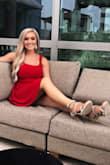 I felt great in this dress when wearing it to dinner with my husband. It laid perfectly on my body and even fit my larger bust. The fabric is also extremely comfortable. - Maddison N.