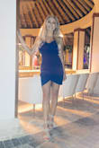 I love this dress! The tulip detail at the bottom made my legs look long. Great fit even for larger busts. - Maddison N.