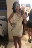 The fit was great, the material was thick and flattering. I wore it my bachelorette weekend and received tons of compliments! - Mary H.