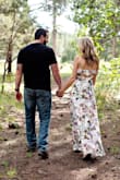 Wore for my engagement pictures and received so many compliments. This dress fits perfect and the material is amazing! The colors are absolutely beautiful!! - Leeann S.