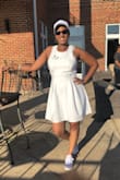I am partial to little black dresses but I need a cute white one for a volunteer project! This was one perfect! - Alicia E.