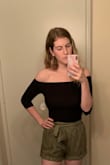 Very soft material, might be a bit see through but my chest size was slightly large for a small sized shirt. Fit was great though and I will be buying more in different colors because I loved the shirt so much! - Renee M.