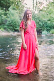 My daughter wanted this dress for her senior portraits!! She loved everything about it!! The color was perfect!! - Lisa M.
