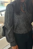 Love this top, it's cute and dressy. Great for work. - Alisa K.