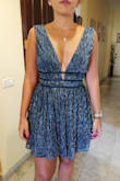 I totally love this dress, it is true to size, slightly shorter than expected but the color and fit are amazing. Cant wait to wear it on my birthday party. - Pia R.