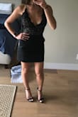 This skirt fits perfect!! It's so sexy and good quality. It hugs me in all the right places. I'm layering it with Lulus Arms around you black sleeveless body suit and I can't wait to wear this to my bachelorette party! - Megan C.