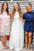 So, I play sports and would get turf burn on my ankle days before my bridal shower. No worries though! This dress was perfect! It was true to size from the reviews, I paid the extra for quick shipping which didn't matter because the dress was cheap anyhow. It arrived a day early, took only a quick steaming to be ready and ta-da! So many of my guests commented on it. Some even asked for the link to get their own in different colors. Great save! - Amanda S.