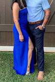 This dress was perfect for an outside wedding in September!! I absolutely loved it and received lots of compliments! - Shalina C.